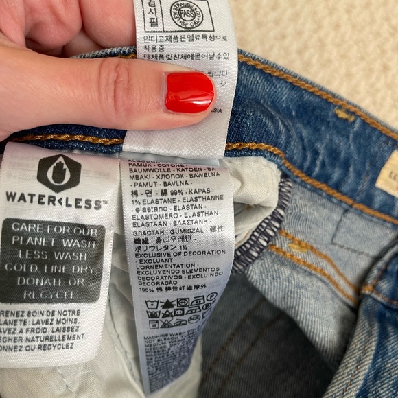 Levi's Ribcage Straight (Full Length) in size 24 - Picture 4 of 5